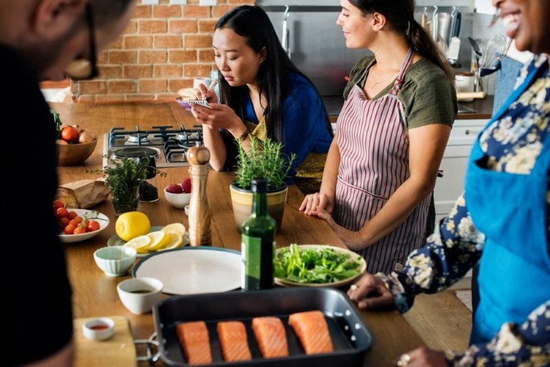 Comment se déroule un cours de cuisine ?